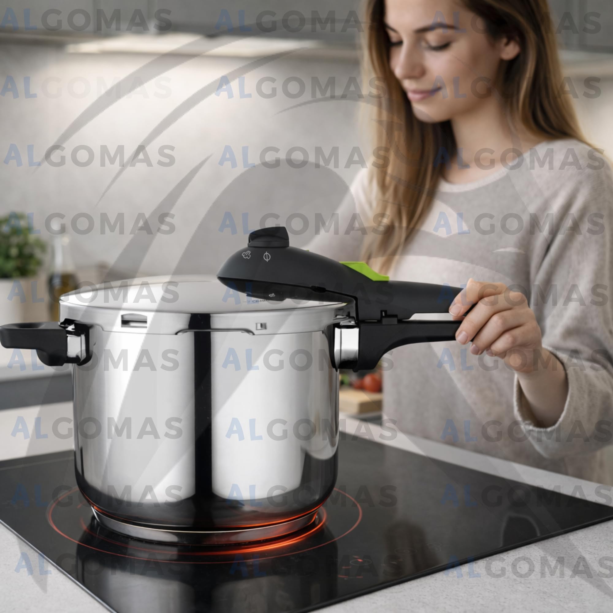 ALGOMAS® Junta Olla Express 22 cm | Compatible con Fagor | Silicona Resistente al Calor Libre BPA | Sellado Hermético y Ajuste Preciso | Repuesto FAG-009 para Olla a Presión (Paquete de 2) · imagen 7