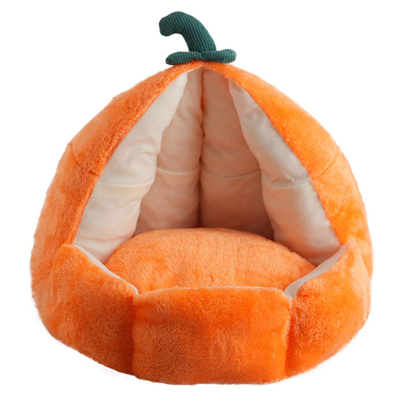 Lit pour chat en forme de citrouilles pour la maison