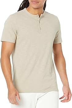 GAP Mens Lived in Henley Fossil 007 XXL at Amazon Men's