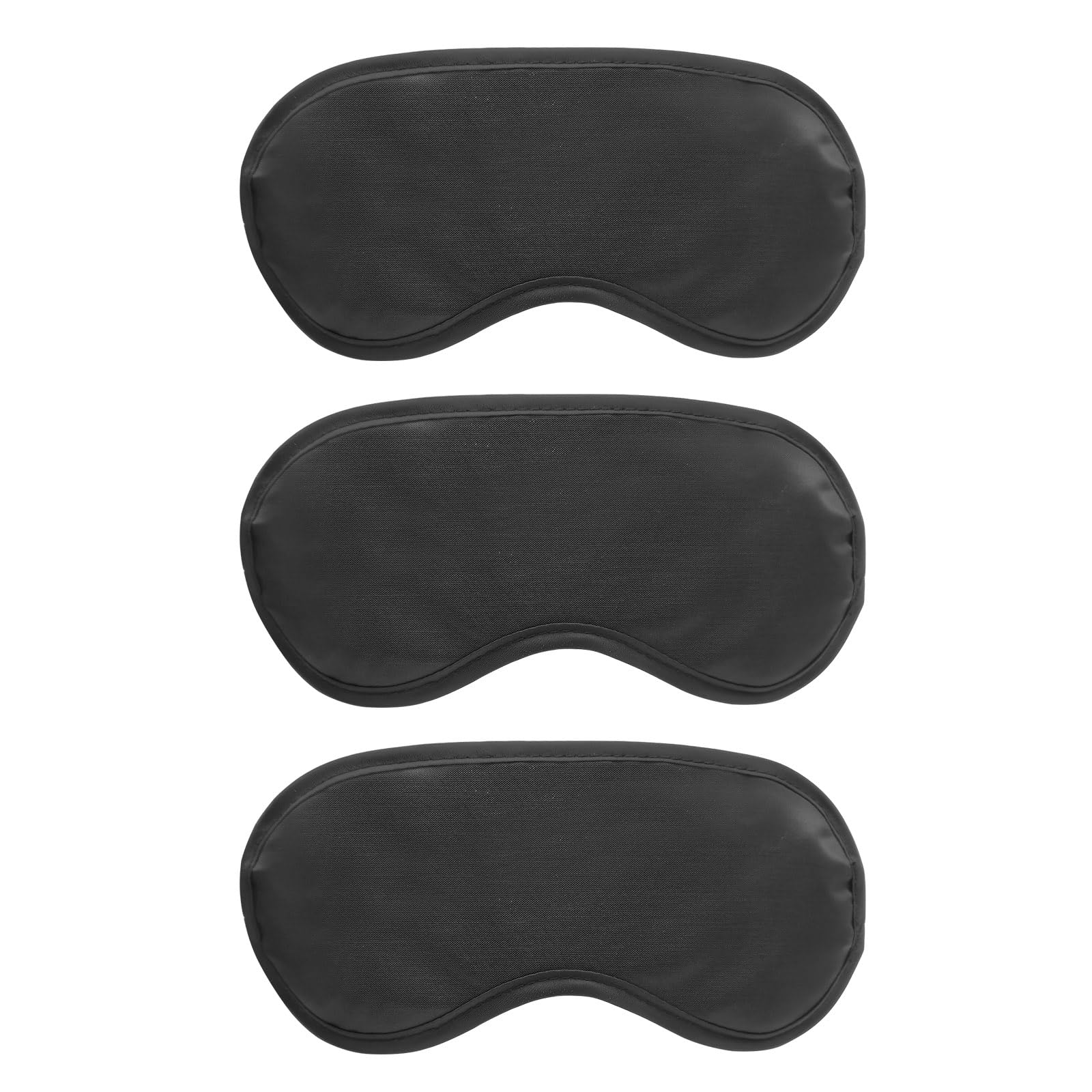 Juxiamal 3pcs Comfortable Soft Sleep Eye Masks Shade Cover Lightweight Sleeping Blindfold for Men and Women Blackout Blindfold
