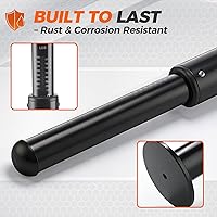 Vista 7 de Báscula de peso para lengua de remolque, 1800 libras a 1,799.0 lbs de capacidad, gato de marco A, acero resistente, sin tarifas externas de báscula