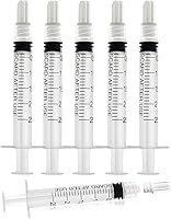 Vista 14 de Jeringa Luer Lock de 1ml sin aguja - Jeringas de plástico de 1cc, estériles, selladas individualmente, paquete de 10