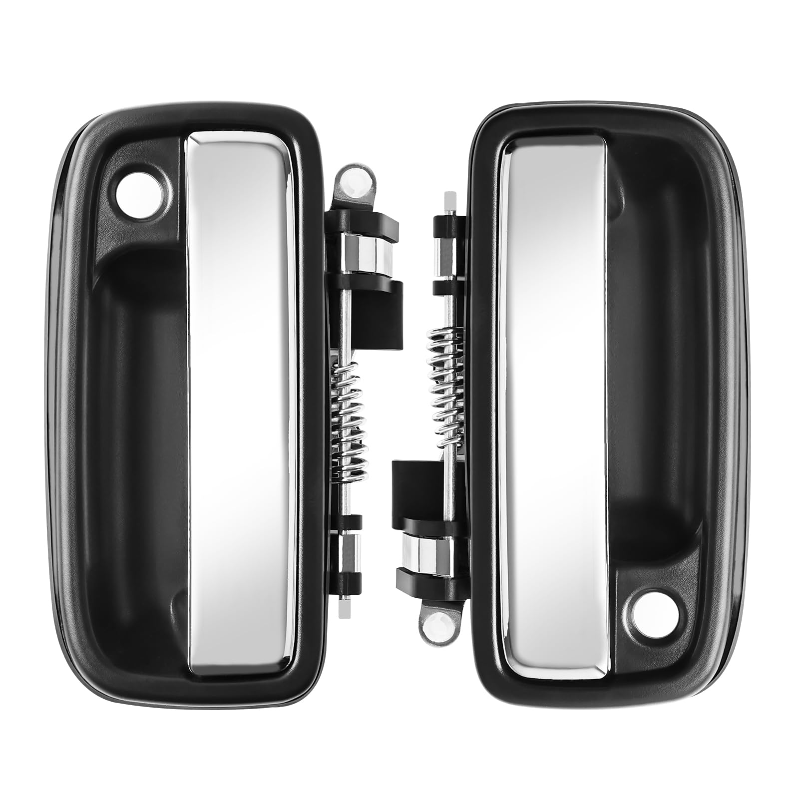 FAERSI2pcs Outside Exterior Door Handles Front Left Driver Side & Right Passenger Side Fit for 1995 1996 1997 1998 1999 2000 2001 2002 2003 2004 Toyota Tacoma 2004-2012 Toyota Hilux 769MX 768MX