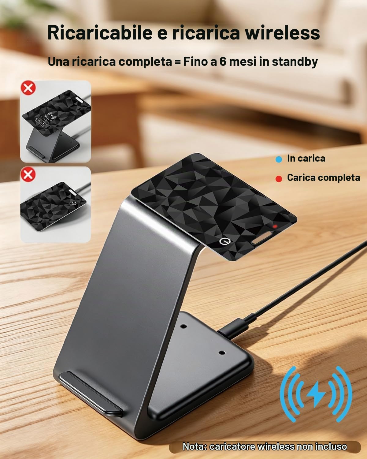 Rohobuo Air Tracker Card Tag — immagine 6 di 11