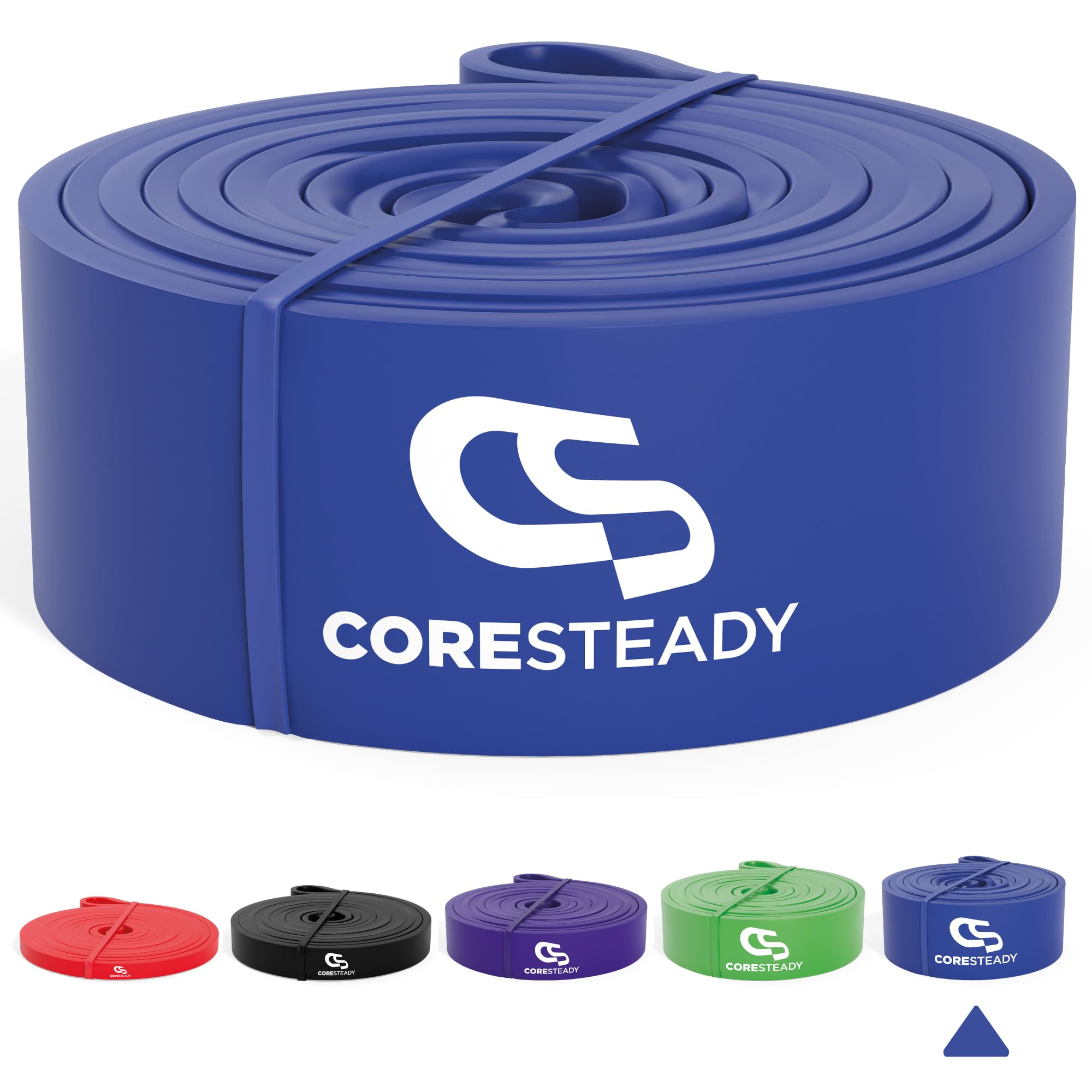 Coresteady Fitnessband und Gummiband Sport – Robustes Klimmzugband aus Gummi für Männer und Frauen – Krafttraining und Muskelaufbau – Training, Fitness, Klimmzughilfe – Fitness Band