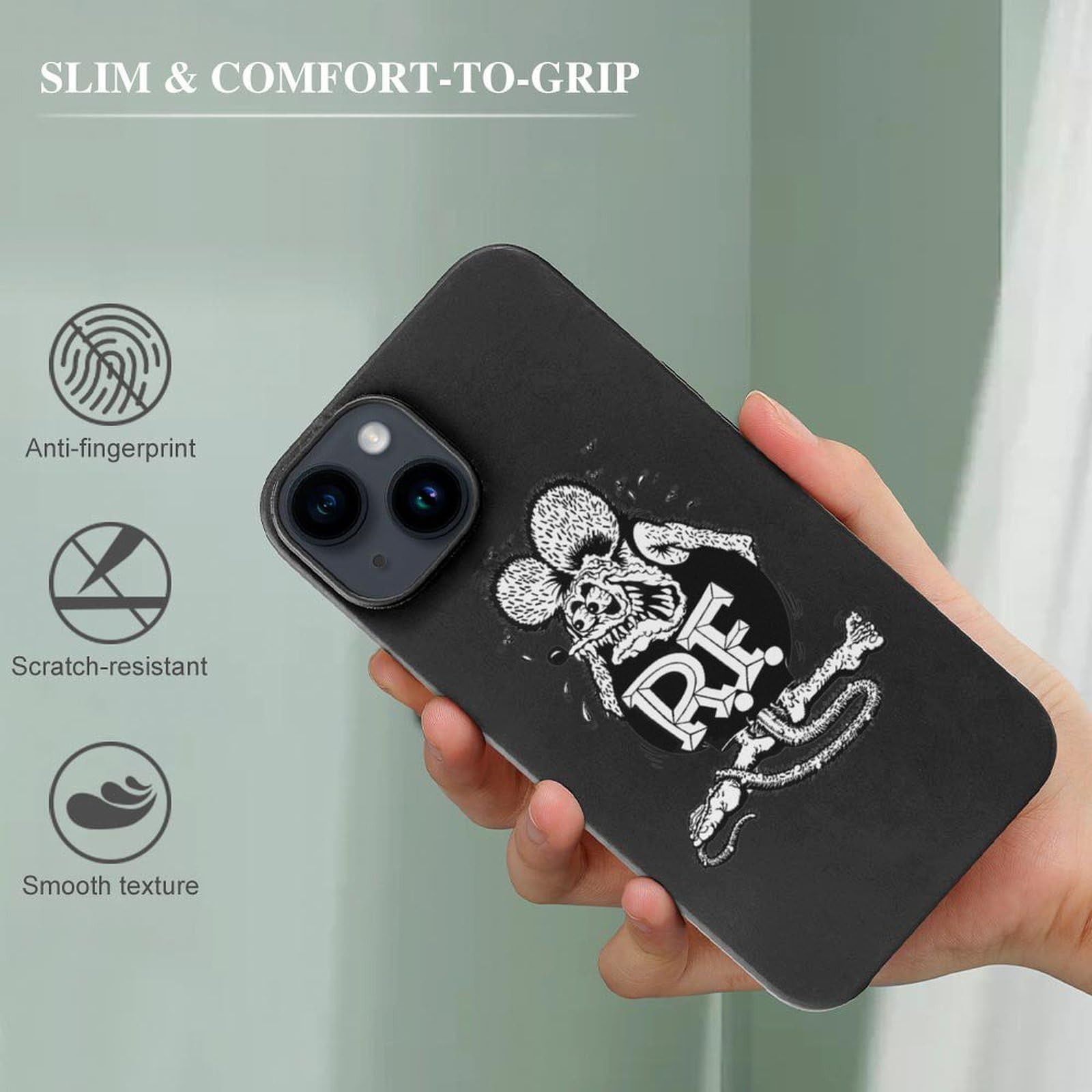 Amazon.co.jp: ラット フィンク iPhone12Proケース TPU スマホケース