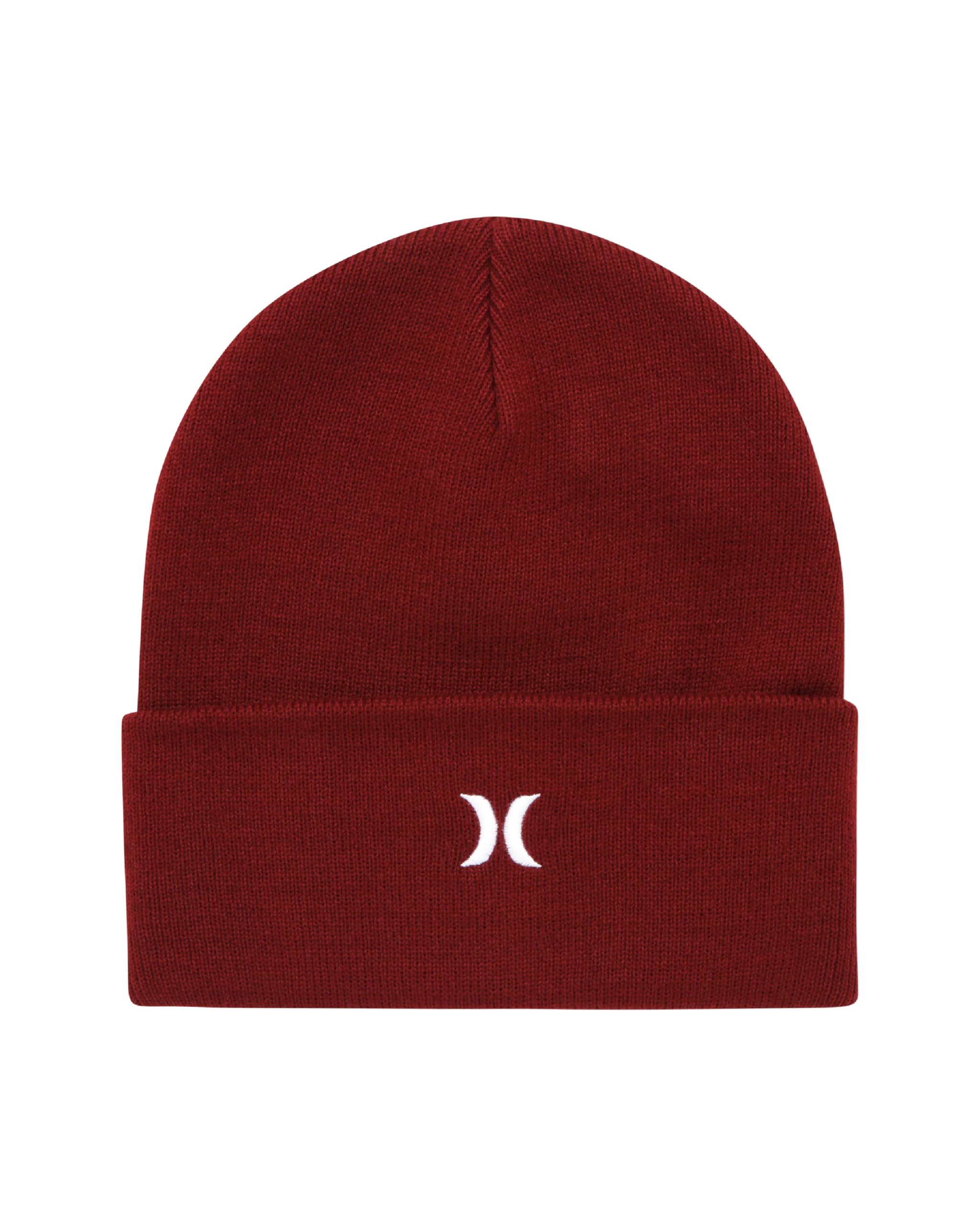 Hurley Men's Winter Hat - Heavyweight Slouchy Fit Icon Cuffed Beanie