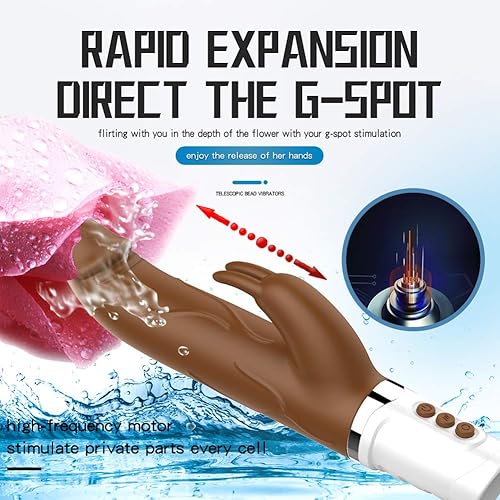 Miniatura 2 de Consolador de silicona para punto G, potente masajeador vibrador, juguetes sexuales para adultos para mujeres y parejas, vibradores de motor para