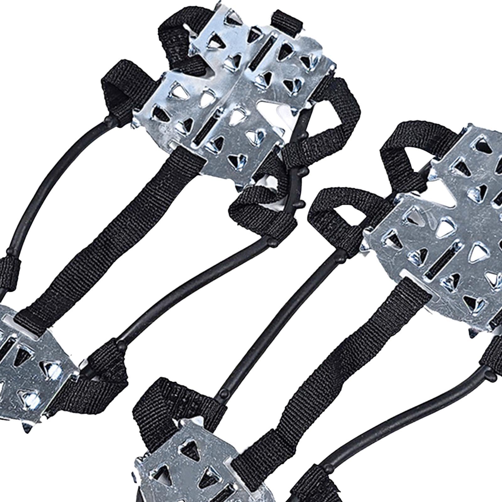 RNXRZANK Footwear Traction Devices for Snow And Ice, Crampons for Walking And Hiking, M
