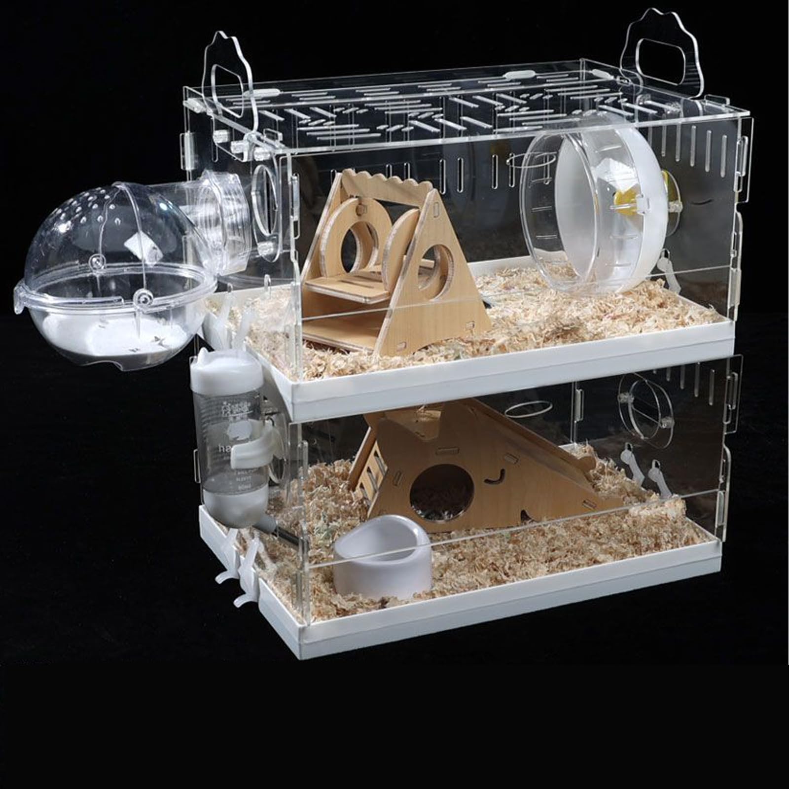 ハリネズミ  ケージ Amazon | ハリネズミ ケージ プラスチック 大型 脱出にく デグー