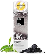 IGK First Class Charcoal Detox Dry Shampoo | Deep Cleansing For Oily Hair & Odor Absorbing | Adds Volume & Texture | For All Hair Types | 6.3 oz