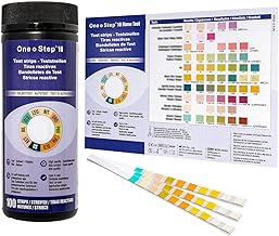 One+Step 100 x Test de Bandelettes de santé - multi 10 paramètre - avec une carte de référence