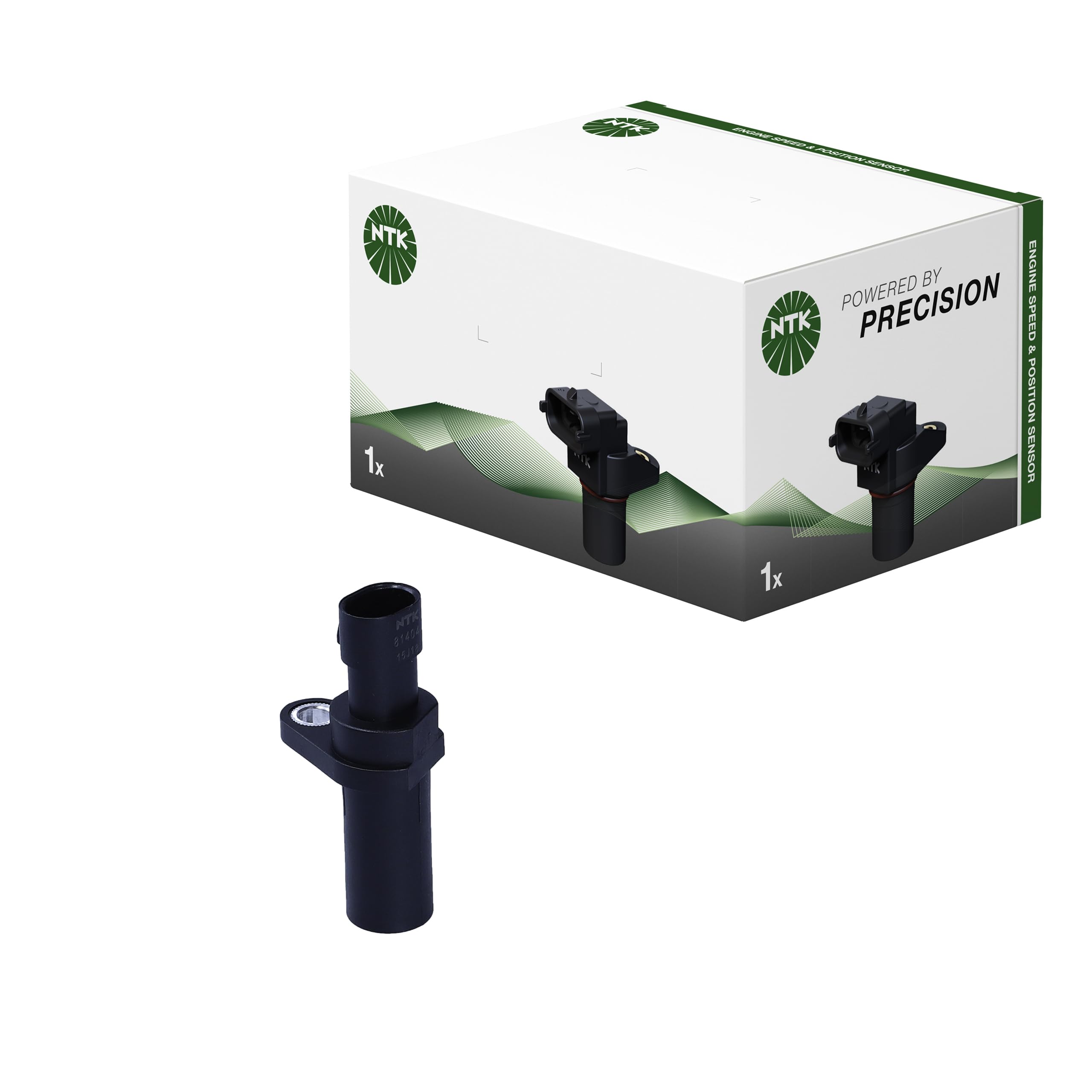 NTK 81404 Kurbelwellensensor, CMN2-V405 | Drehzahl-/Positionssensoren | 1 Stück, Schwarz