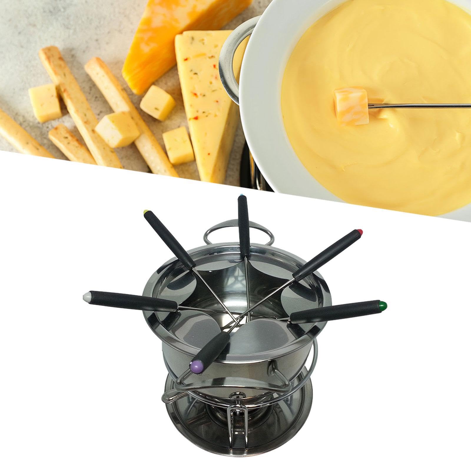 Appareil à Fondue DIY, Petit Chauffe-Plat pour Les Amateurs de Chocolat et de Fromage, pour préparer de délicieuses gourmandises en Camping à la