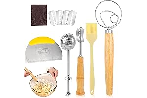 5-Piece Sourdough Tool Kit: Essential Supplies for Sourdough Bread Baking