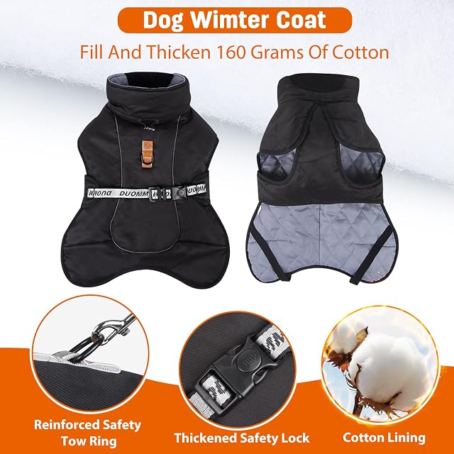 Foto 3 de 6 de PETCUTE Chaqueta de Perro Invierno