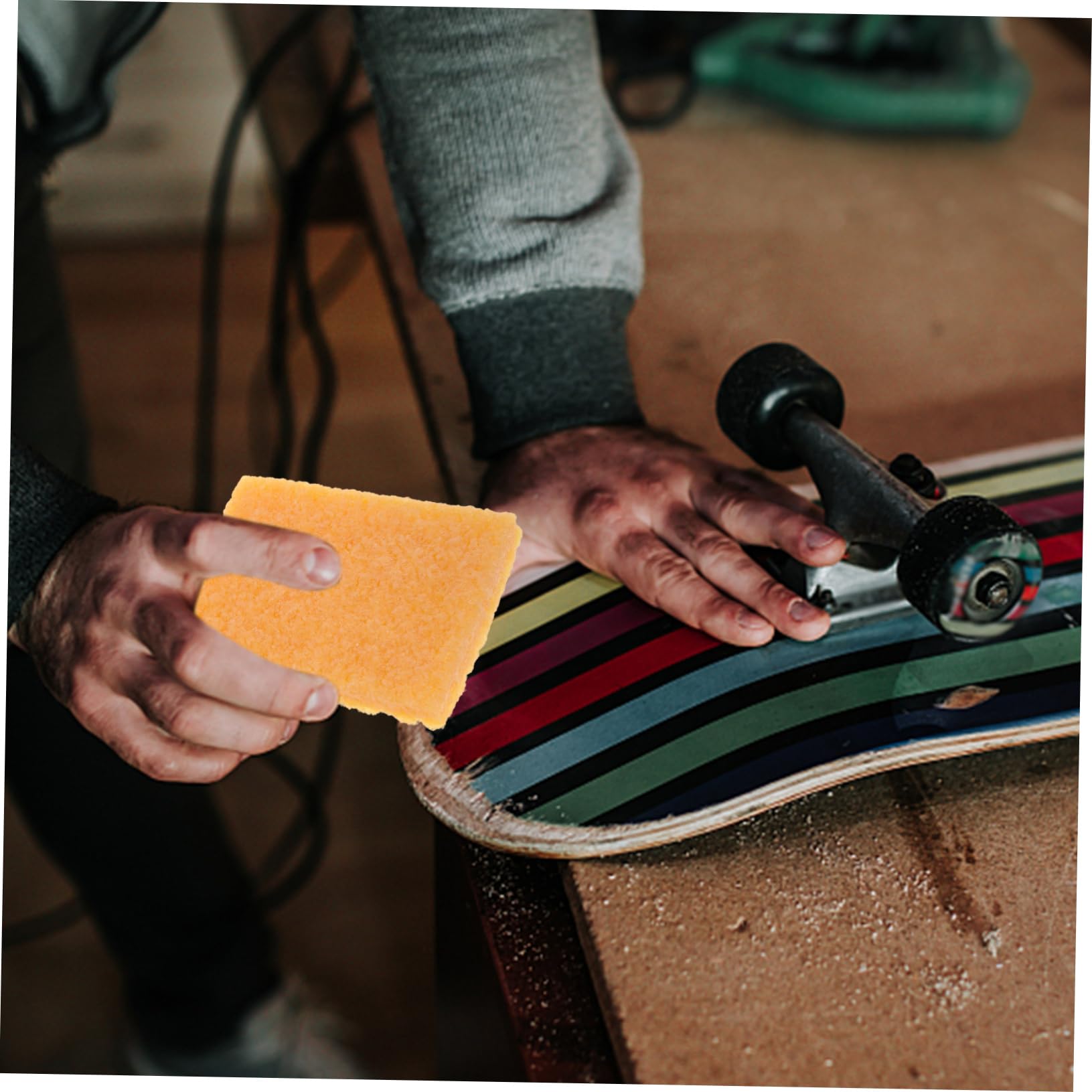 SHINEOFI 50pièces Gommes De Nettoyage pour Art Effaceurs De Colle Et Résidus pour Projets Créatifs Et Skateboard