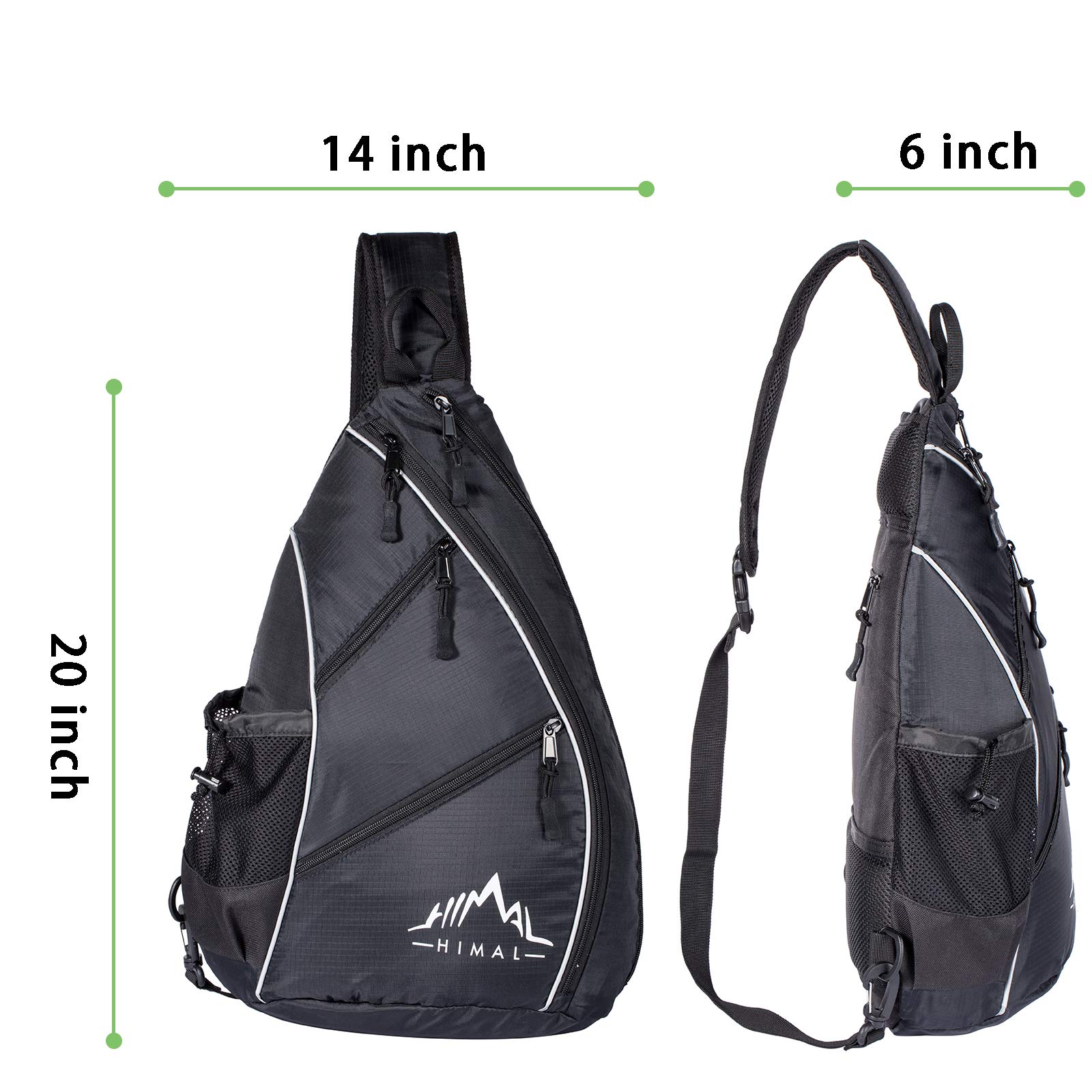 Himal Pickleball Bag Adjustable Pickleball,Tennis,Racketball Sling Bag