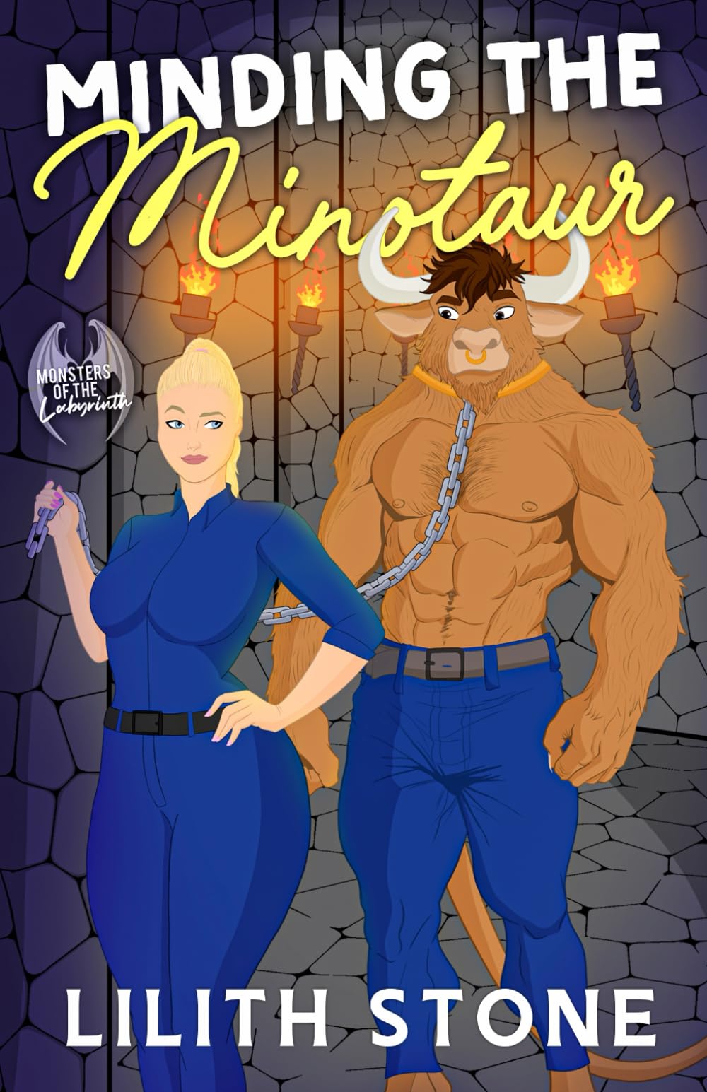 Minding The Minotaur: A steamy paranormal romantasy (Monsters of the Labyrinth)