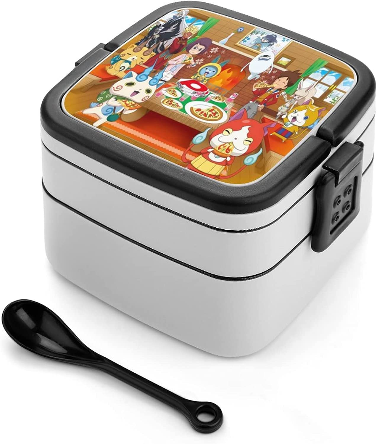 Amazon | 妖怪ウォッチ 弁当箱 ランチボックス 二段 ふわっと盛れる