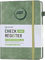 Vista 11 de Registros de cheques para chequera personal, registro Blugool de cheques con registros de cheques y transacciones, libro de registro de contabilidad