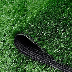 Grama 12mm SoftGrass Sintética 2,00m x 0,50m (1m²) - Quintal Jardim Decoração Piscina