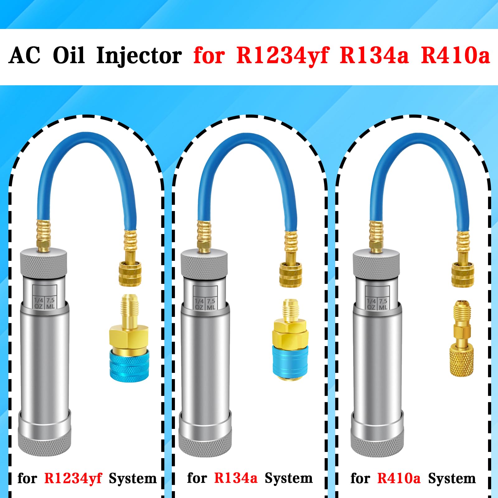 Ac Oil Injector Tool R134a CMTOOL AC Oil And Dye Injector, R134a ...