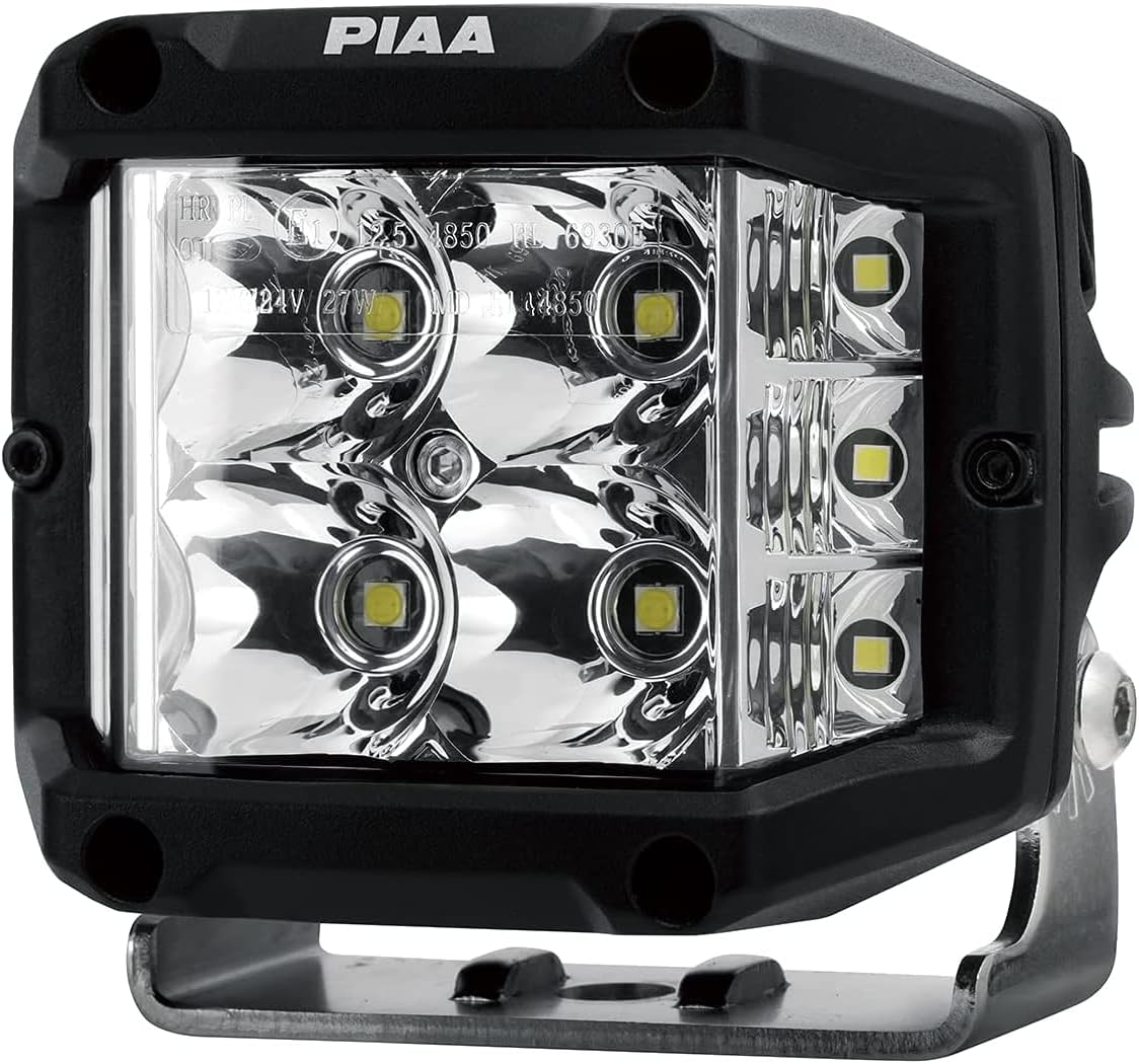 Piaa 25-06103 Quad Edge Series Light Pod LED 4 inch/White / (Pack of 2)
