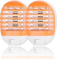 Vista 1 de Trampas para moscas de interior para el hogar, PARSMIC - Trampa para mosquitos, matamoscas eléctrica, matamoscas - naranja, 2