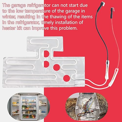 Miniatura 6 de 5303918301 - Juego de calentador de garaje para refrigerador, repuesto para PS900213 AP3722172 AH900213 (paquete de 1)