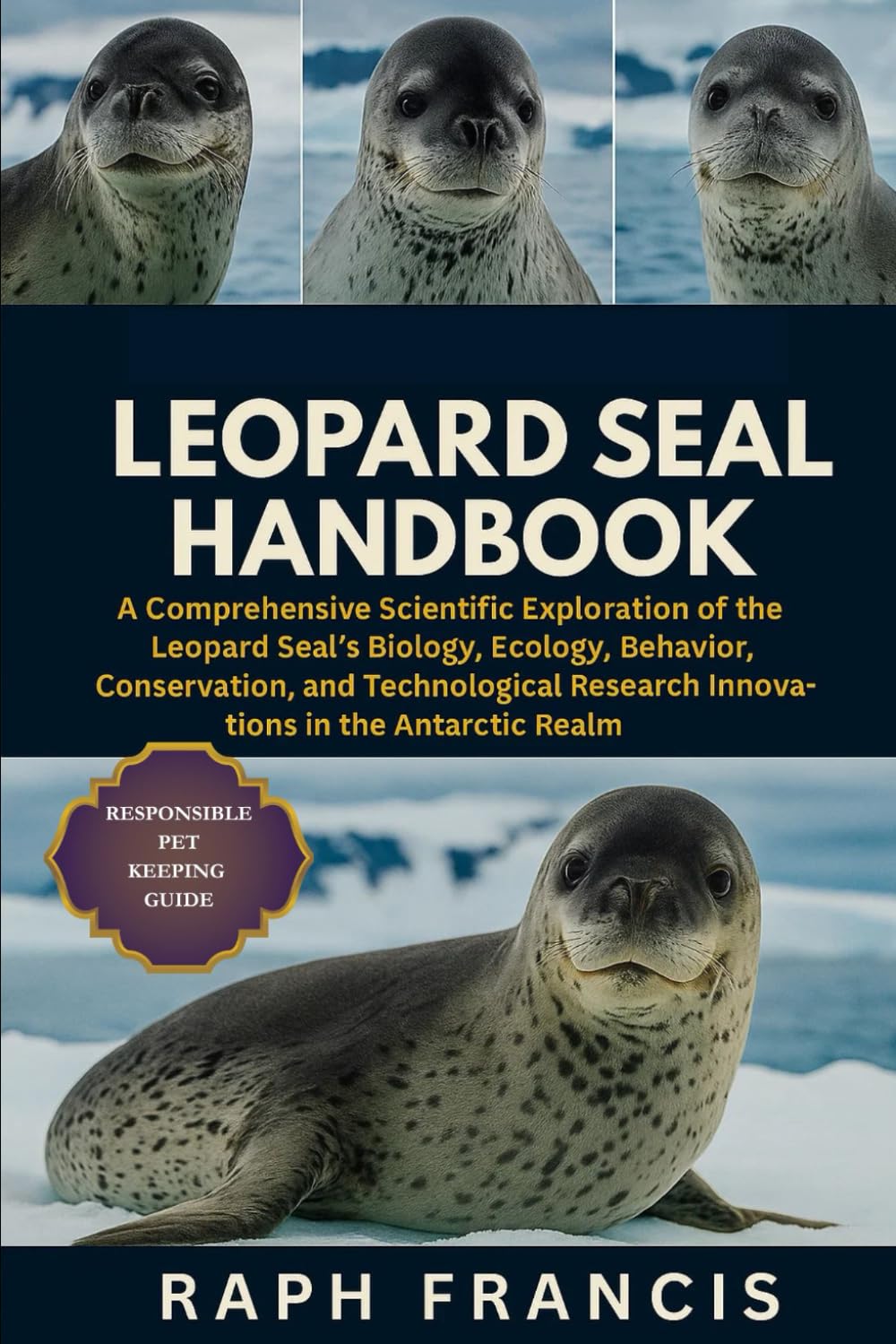 LEOPARD SEAL HANDBOOK: A Comprehensive Scientific Exploration of the Leopard Seal’s Biology, Ecology, Behavior, Conservation, and Technological Research Innovations in the Antarctic Realm