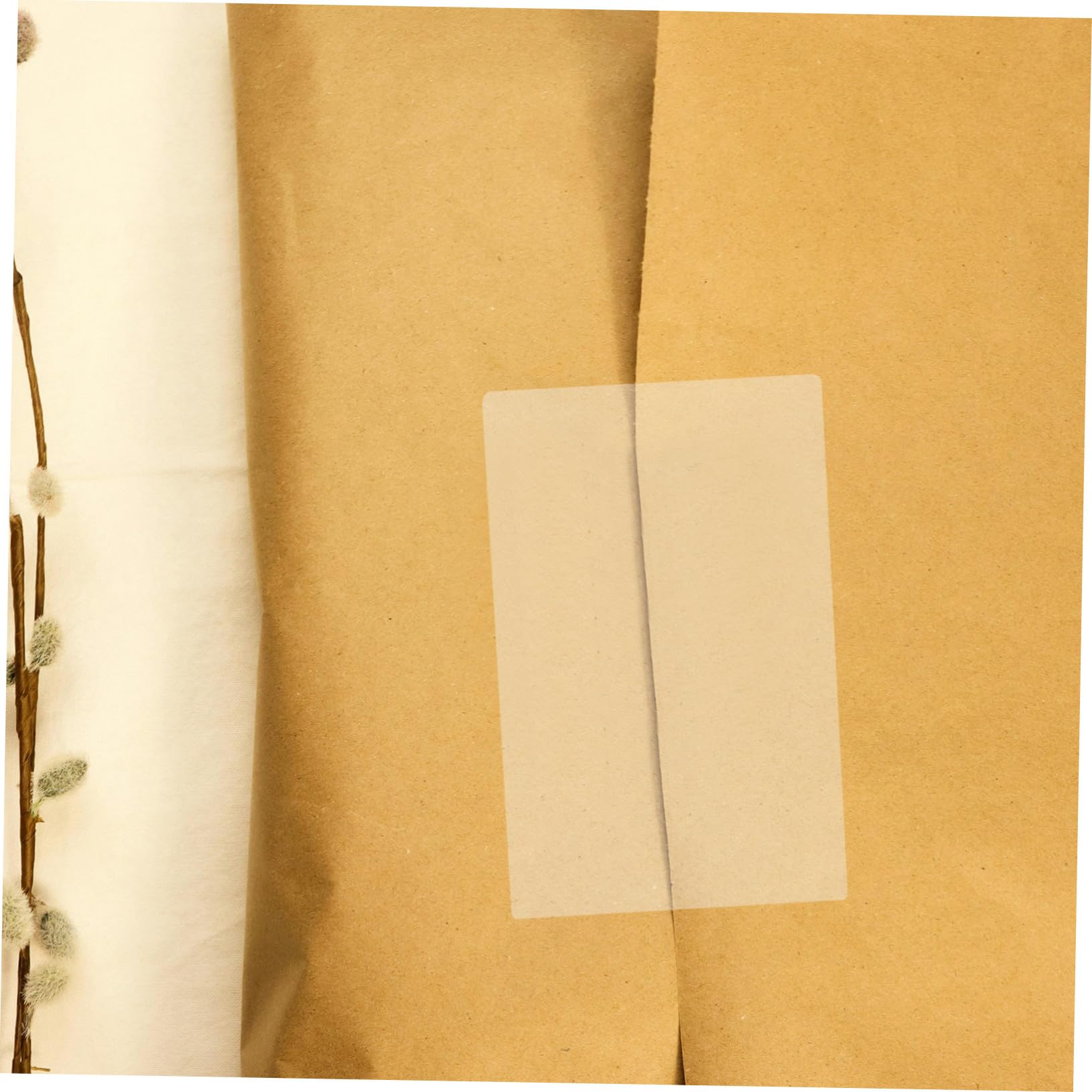 PLAFOPE 1000 Unidades De Pegatinas Transparentes Para Sellar Paquetes Pegatinas Rectangulares De Protección Transparentes Para Sobres Impermeables Para Sellar