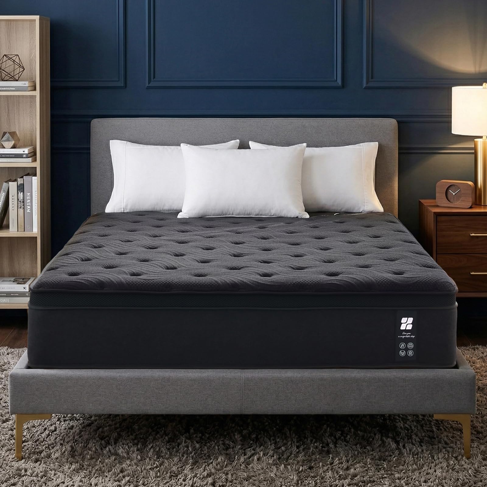 Profus 16 Inch Memory Foam King Mattress