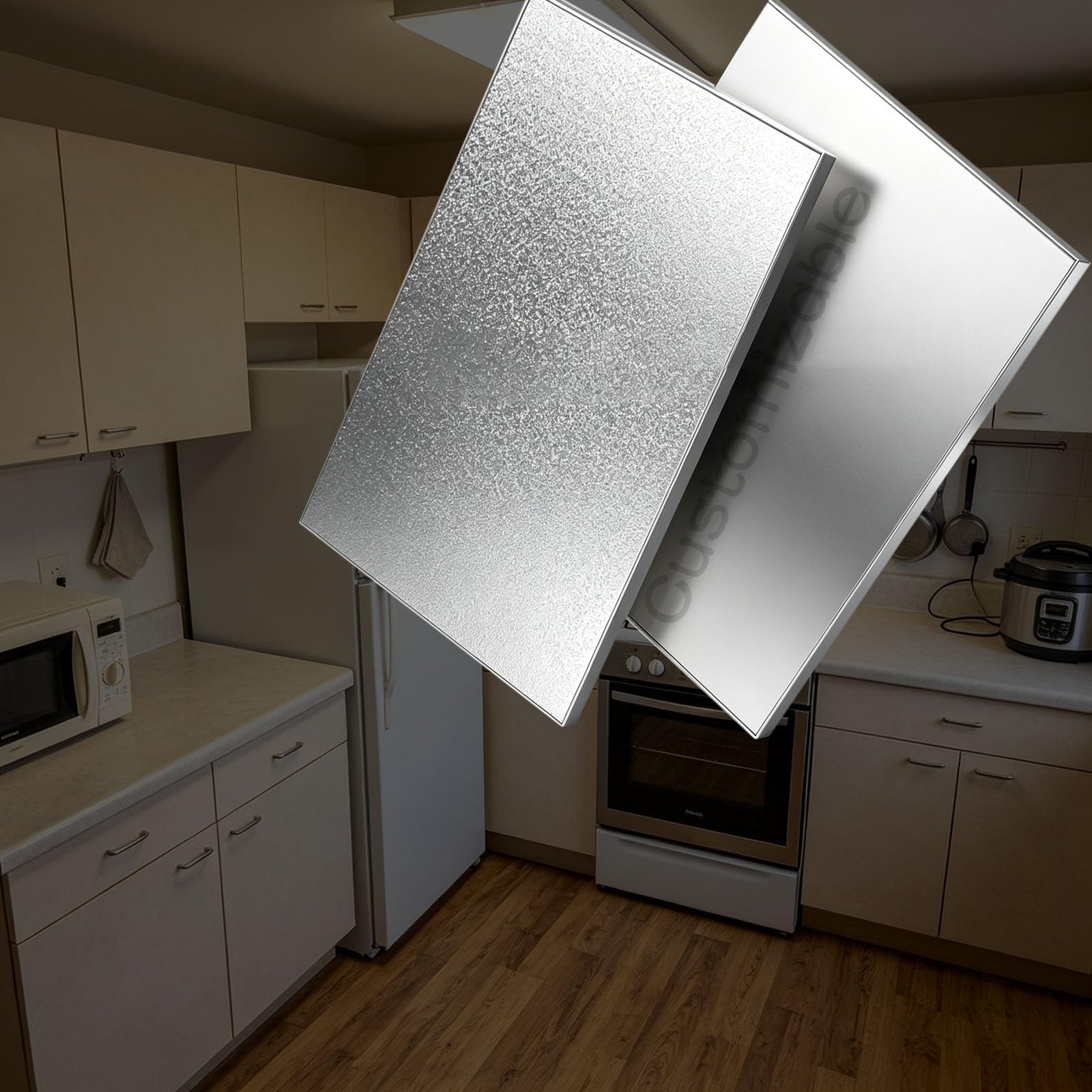 Lsmdpt One Color Waterproof Fridge Insulation Mat, Customizable Heat Shield Mat For Stove/Electric Furnace/Toaster/Air Fryer, Refrigerator Thermal Protection Board
