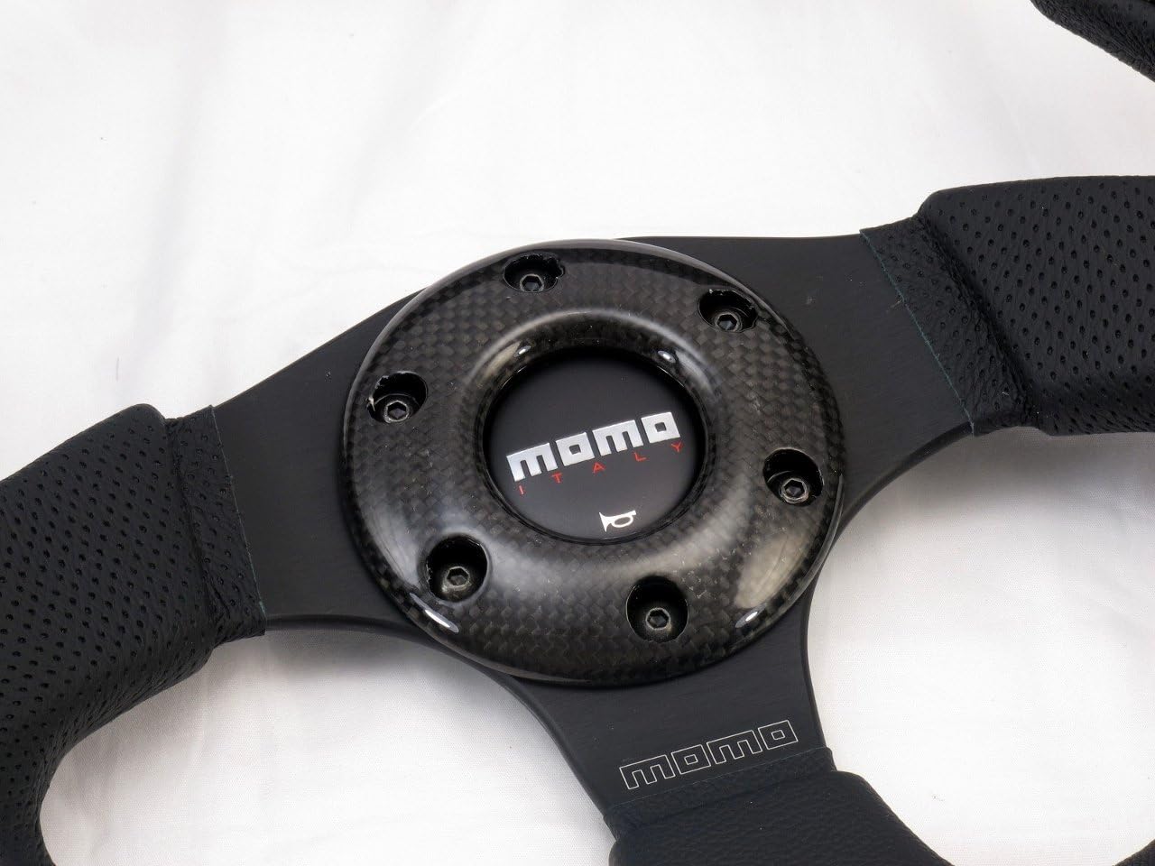 Momo JET32BK0B Steering Wheel Leather