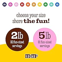Vista 9 de M&M’S WORLD Valentines Day Candy Bulk 5lb Chocolate Candy Variety Pack for Milk Chocolate Gift Baskets and Valentines Gifts