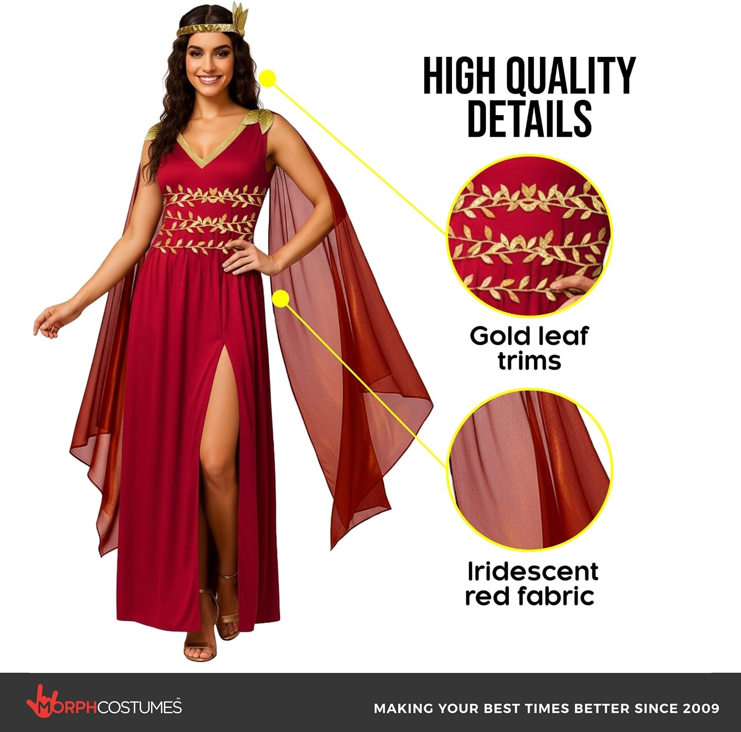 Morph Regal Greek Goddess Costume Women, Egyptian Goddess Costumes, Toga Costume Woman, Halloween Costumes For Women