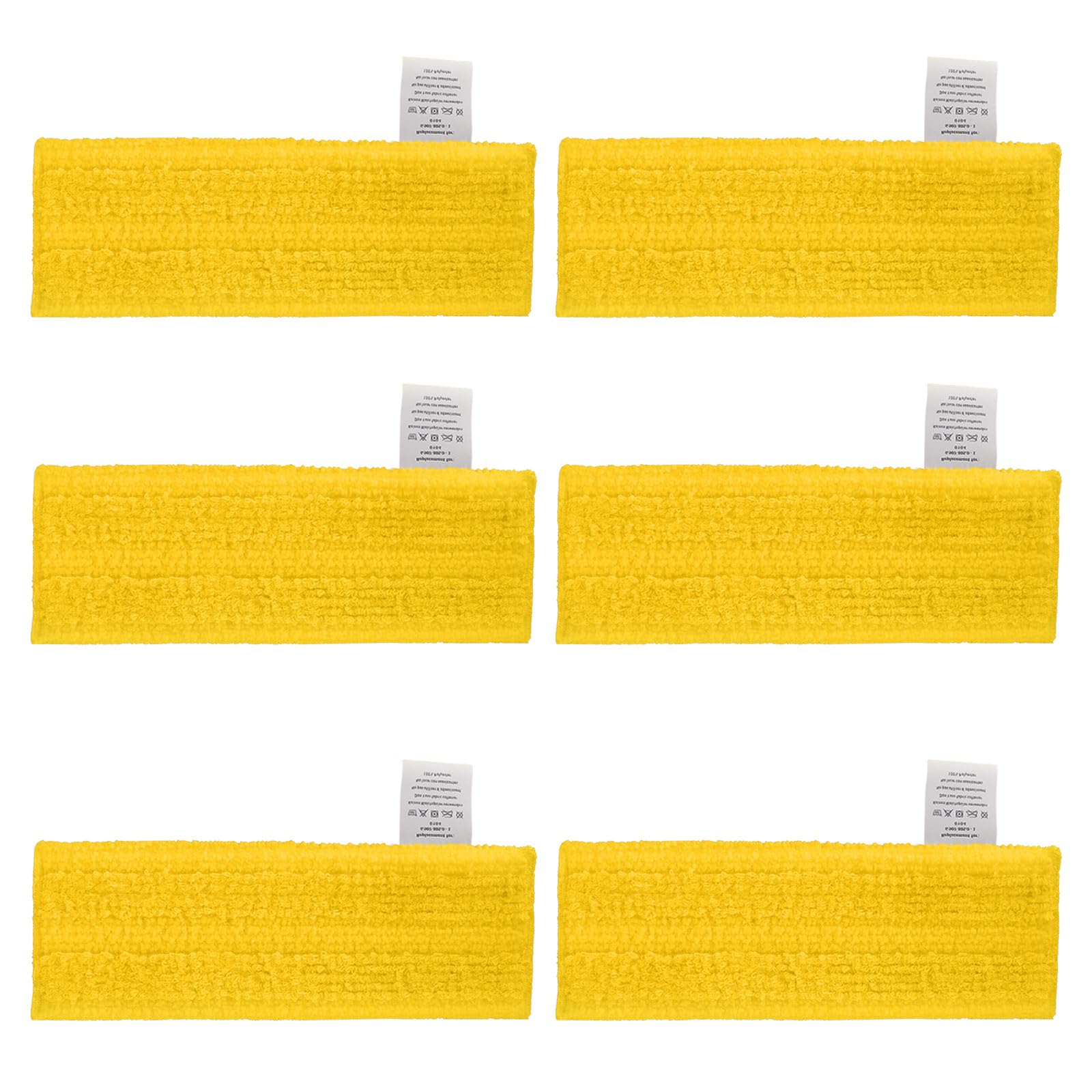 6 Pack Microfibre Floor Cloth Pads for Kärcher Easyfix Steam Cleaners
