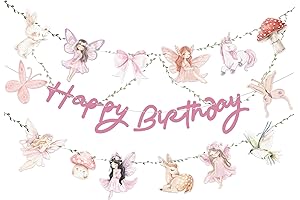 Enchanted Fairy Party Decorations Set