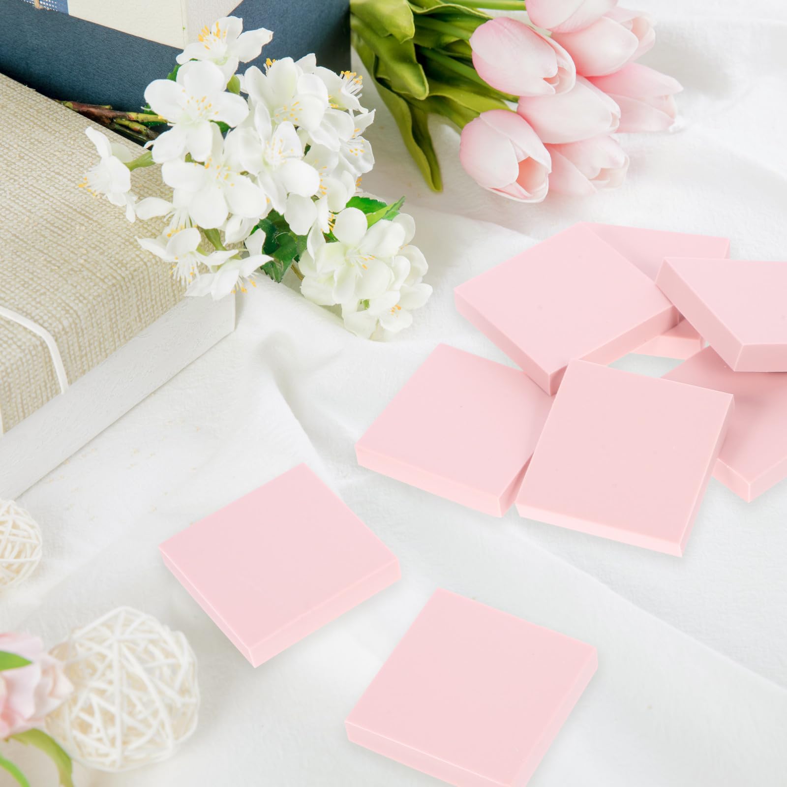 PRETYZOOM 24 Pezzi Blocchi di Gomma per Intaglio Professionali Blocchi Flessibili per Timbri Fai da Te Materiale per Lavoretti Creativi e Artigianato DIY per Scuola e Casa
