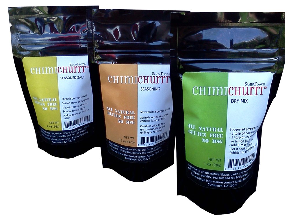 SambaFlavor Chimichurri Dry Mix Trio
