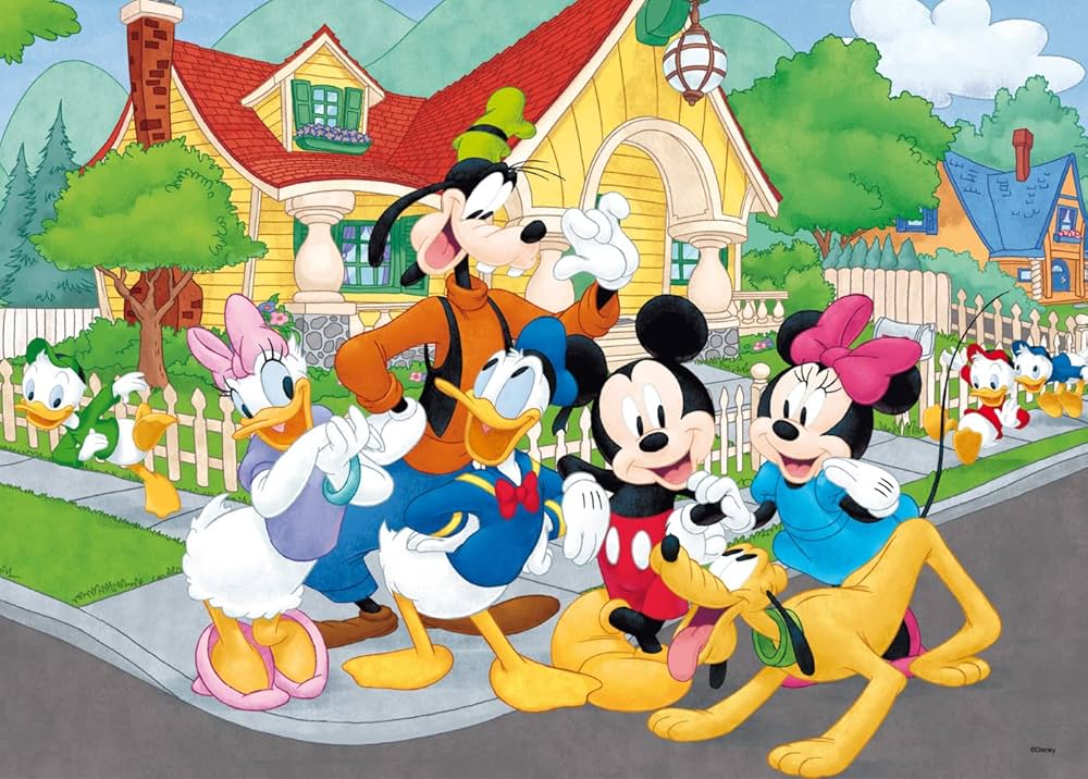 Amazon.com: Disney 66728 Mouse and Friends Puzzle Df Supermaxi