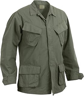Vintage Vietnam Fatigue Shirt Rip-Stop - coolthings.us