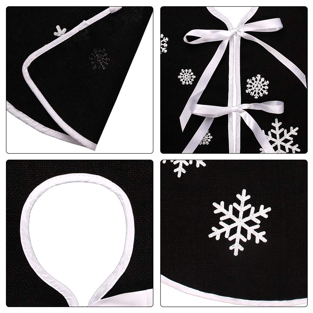 Gonna per albero a quadri rossi e neri - 75 cm | Leroy Merlin