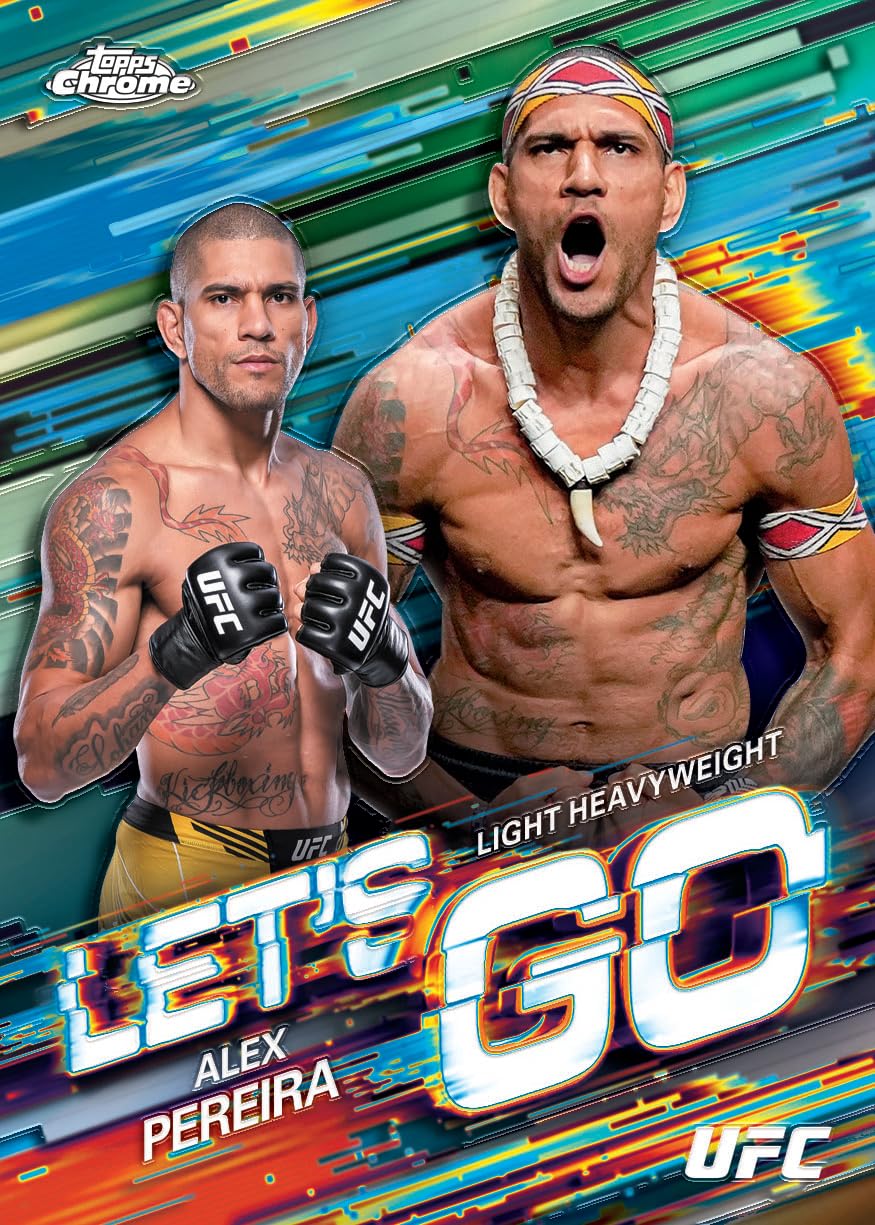 2026 Topps Chrome® UFC - Vorteilsbox (4 Karten pro Packung, 6 Packungen pro Box)