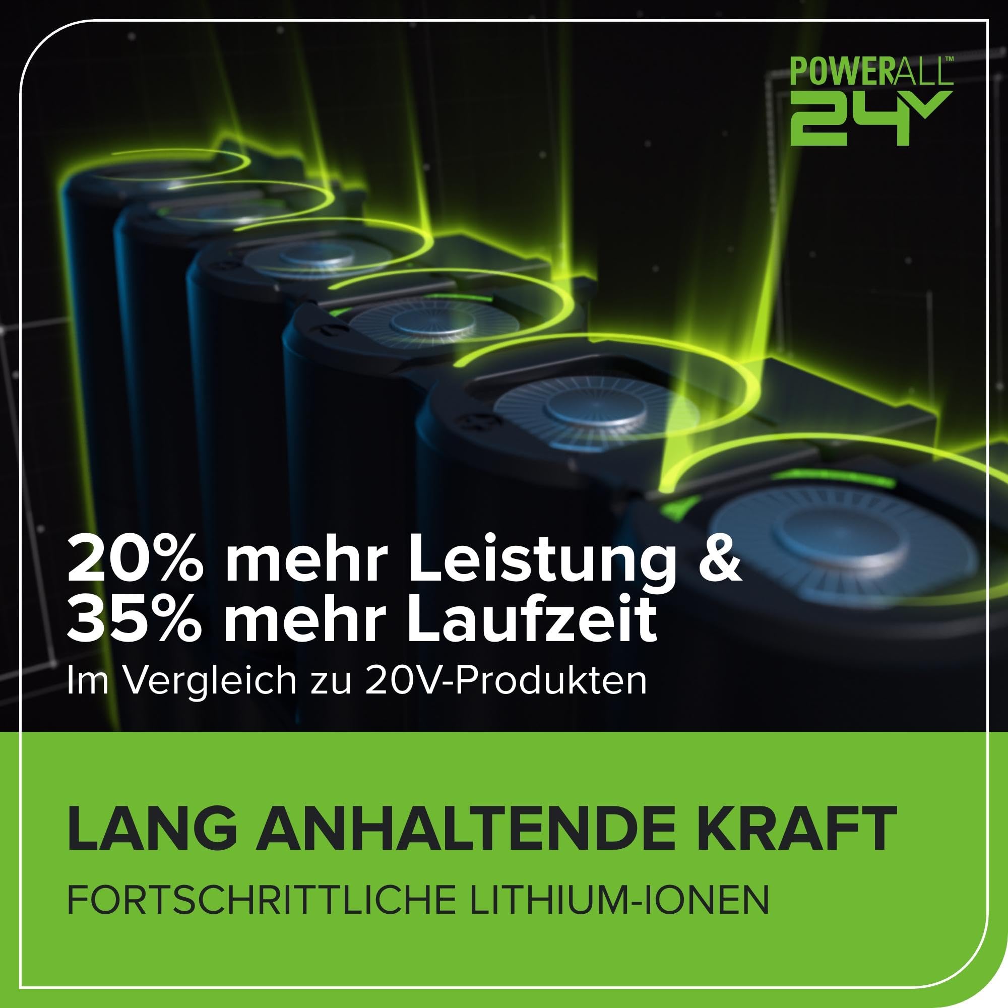 Greenworks Selbstfahrender Akku Rasenmäher 48V (24V x 2) bis zu 480m², 46cm Schnittbreite, 55L Sack Rasenmäher Elektro Plus Zwei 4Ah-Akkus und Doppelladegerät,3 Jahre Garantie,GD24X2LM46SPK4X