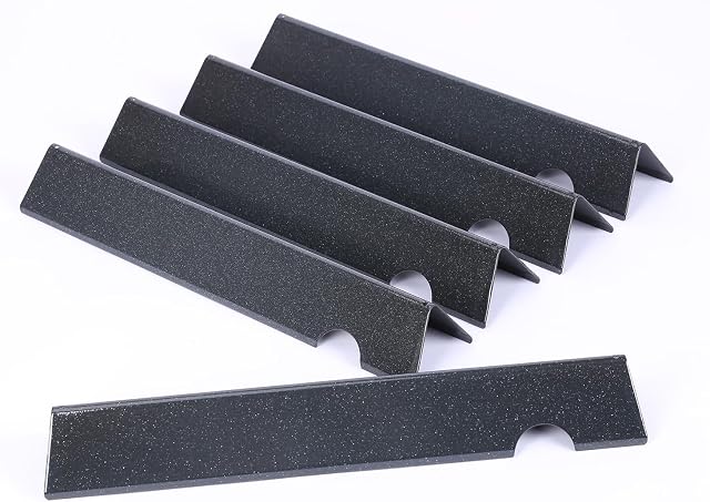 Denmay 66032 43.8CM Porcelain Enameled Flavorizer Bars for Genesis II 210, 240, II E/S-310/335, II E-330, II LX S/E-340 (2017 and Newer) Gas Grills, Heat Plates for Weber 66795