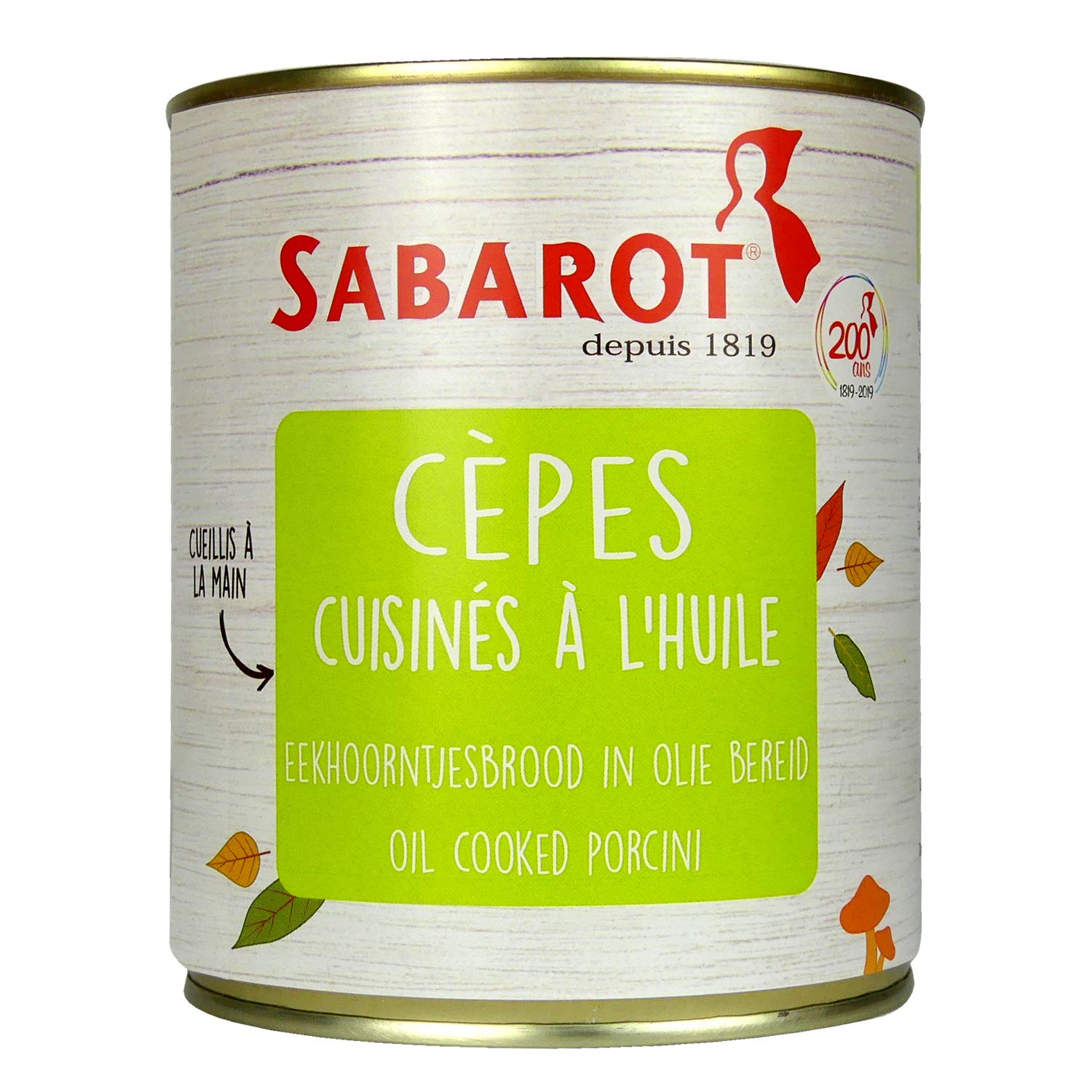 Sabarot - Cèpes à l'huile 455g