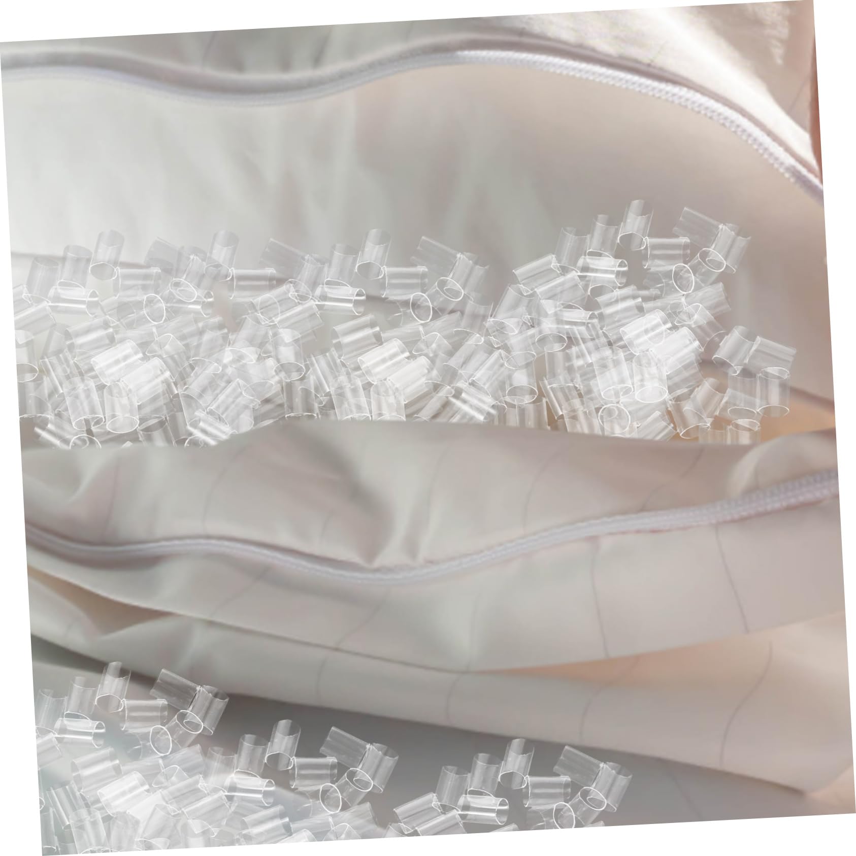 PRETYZOOM Relleno De Almohada De Tubo Transparente De PE Relleno para Almohada Decorativa Insertos De para Cojines De Oficina