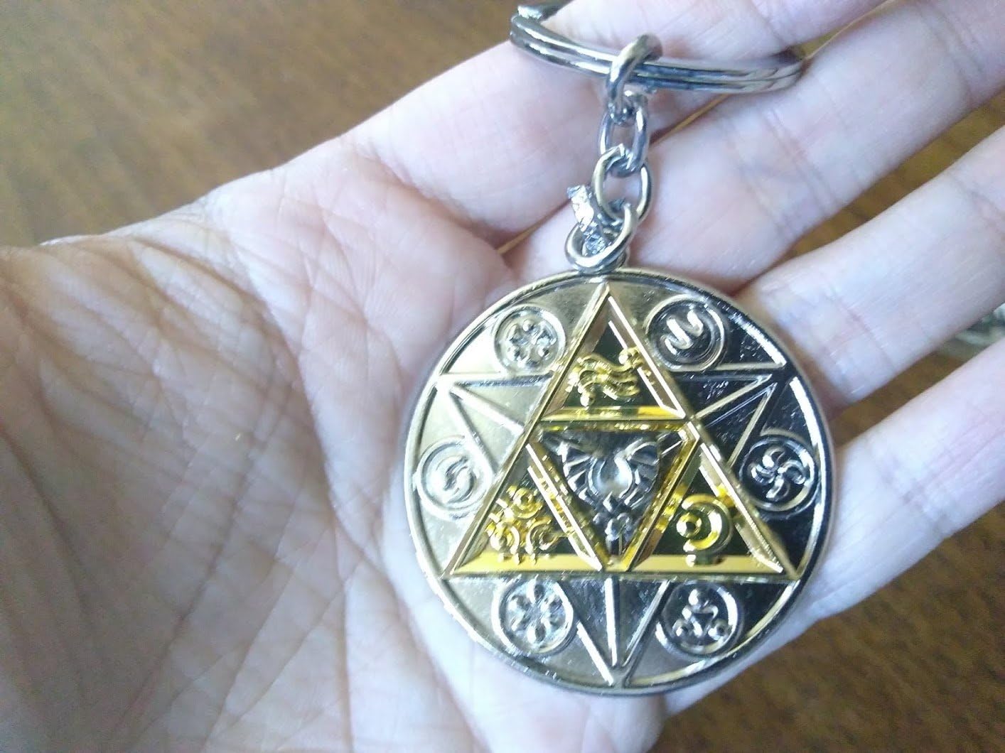 Triforce Keychain - Triforce Medallion Keychain